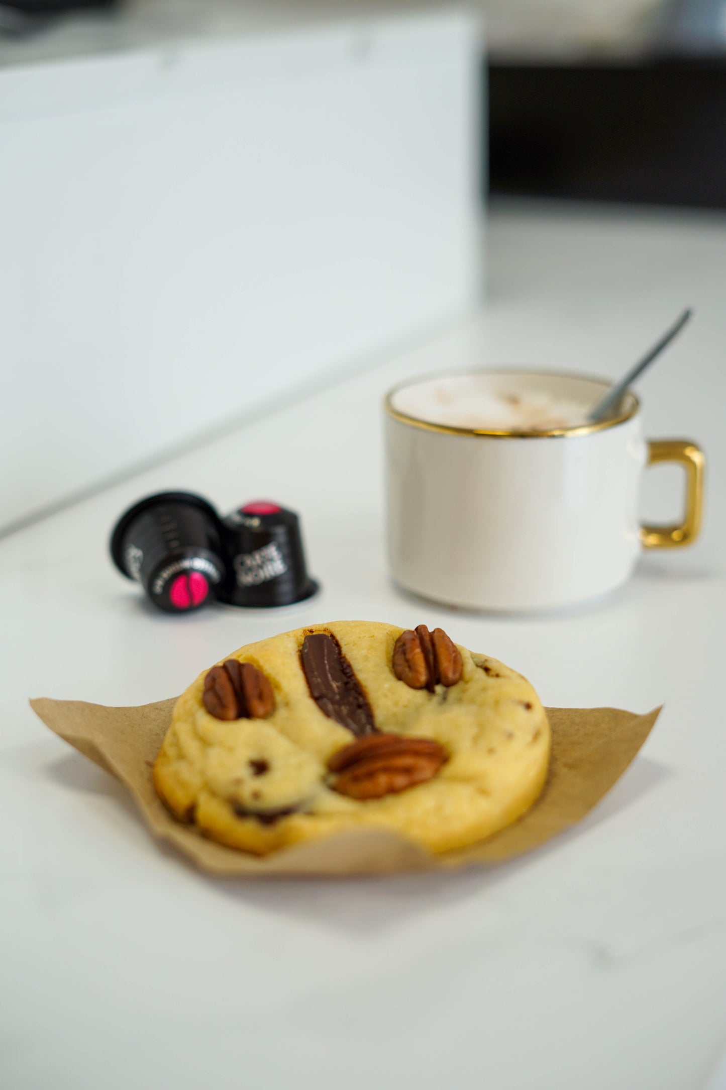 Sahara (Noix de pécan, chocolat noir)